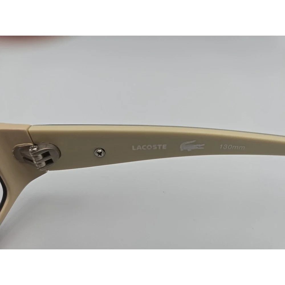 LACOSTE‎ LA12221 Eyeglasses ( Frame Only ) Black Brown Tan 50-18-130
